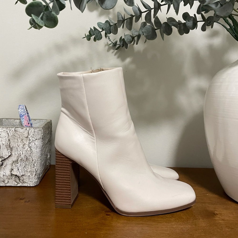 White booties